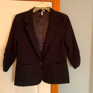 Black Size Large Blazer with one button, from B.P. Brass Plum -Nordstrom’s